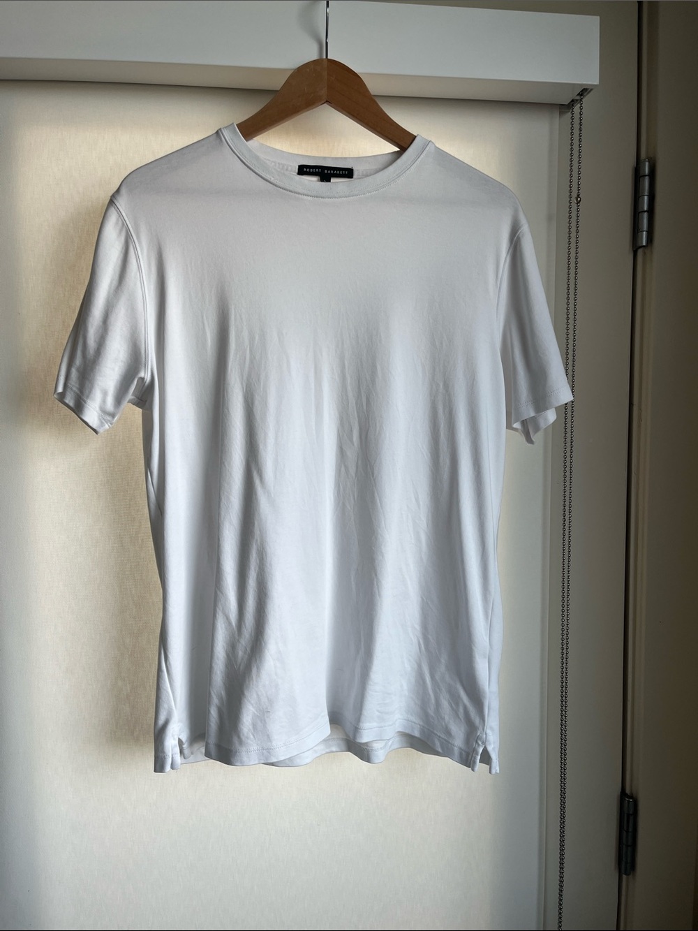 Robert Barakett White T-Shirt. (The Barakett Tee)